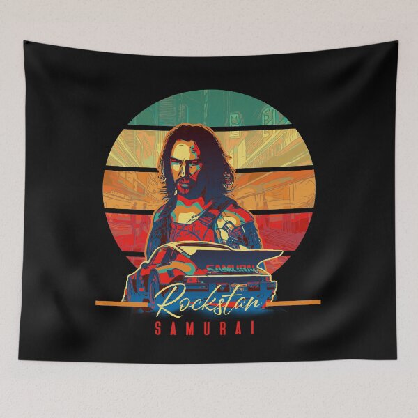 Item preview, Rockstar Samurai, johnny Silverhand , cyberpunk fan designed and sold by mwebba2005.