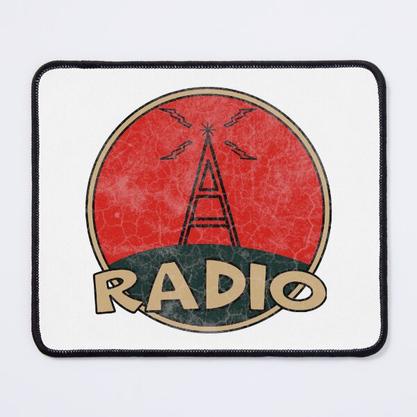 Item preview, Vintage Radio Logo designed and sold by mrtraz.