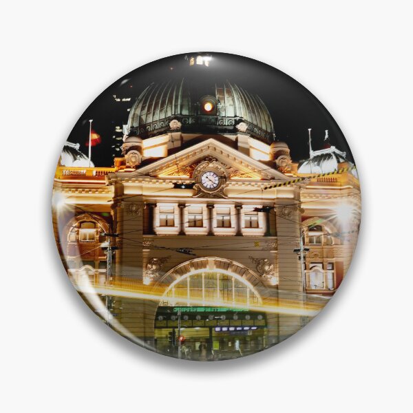 Artikelvorschau, Flinders Street Station Melbourne entworfen und verkauft von Michael Fitzsimmons.