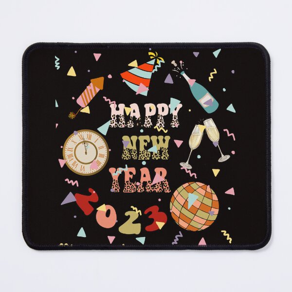 Item preview, Retro Happy New Year 2023, Boho New Year 2023 designed and sold by desireedickens.