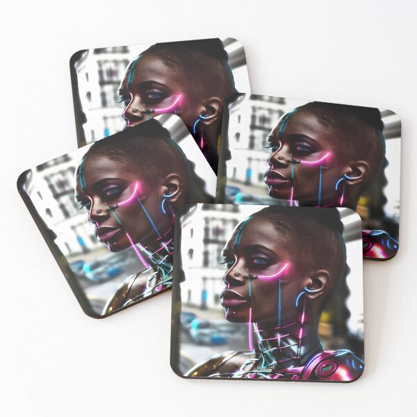Item preview, Cyberpunk Hotties (22) - Beautiful Sci fi Women designed and sold by TheThirdEye.