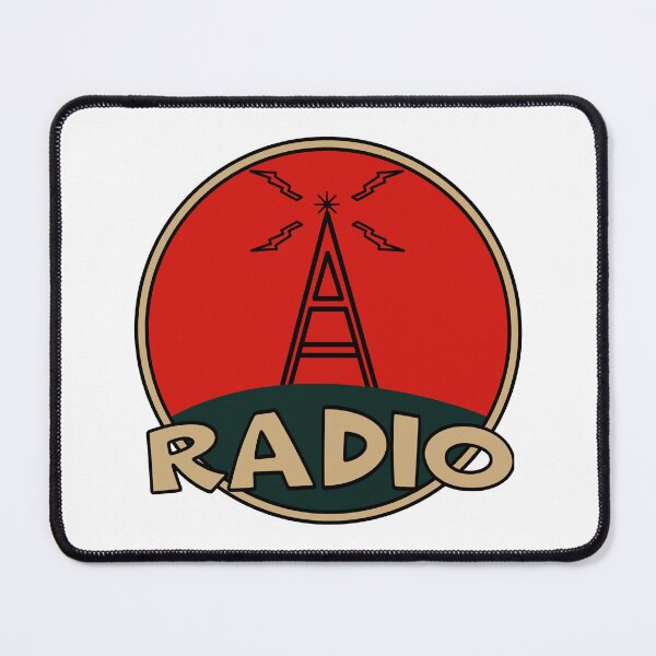 Item preview, Vintage Radio Logo designed and sold by mrtraz.