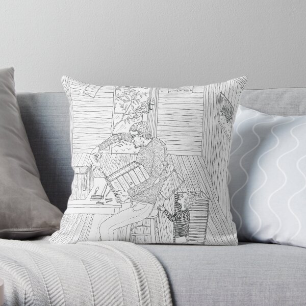 beegarden.works 008 Throw Pillow
