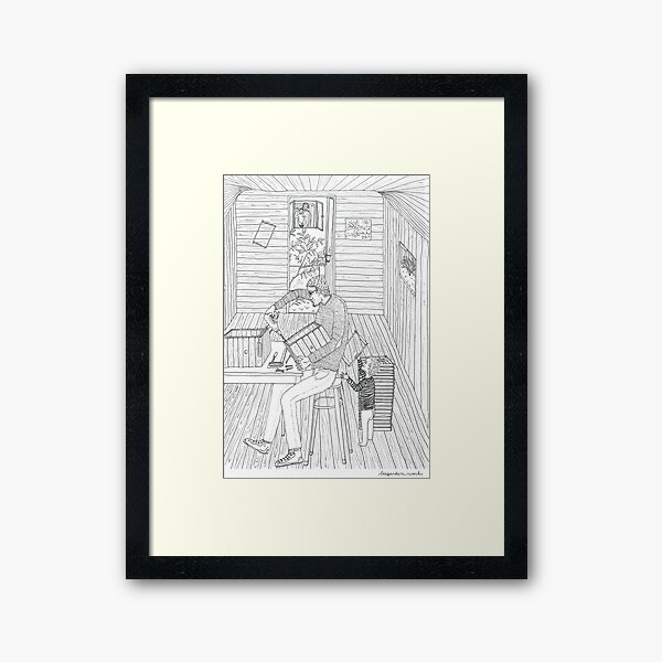 beegarden.works 008 Framed Art Print