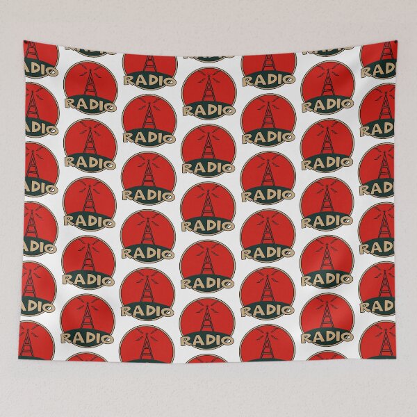 Item preview, Vintage Radio Logo designed and sold by mrtraz.