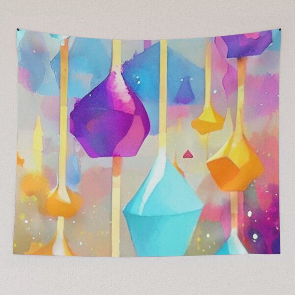 Item preview, Pure Emotion - Colorful Gumdrop Geometrical Pattern Design designed and sold by bandjdesigns.