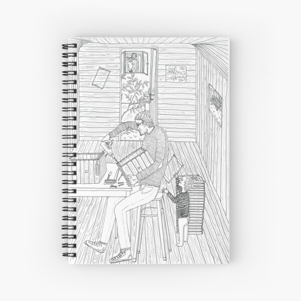 beegarden.works 008 Spiral Notebook