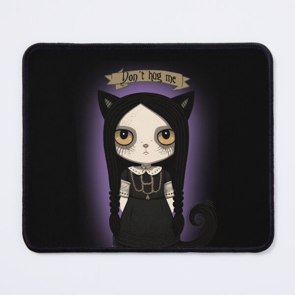 Item preview, Wednesday Addams as Cat designed and sold by TheSamuraiCat.