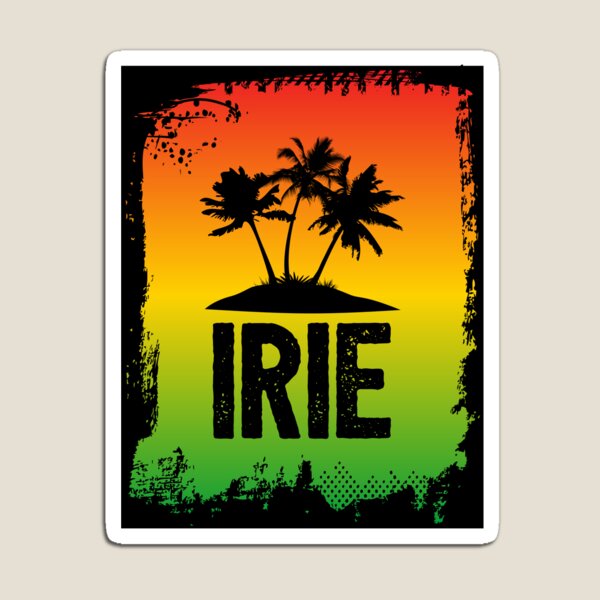 Item preview, IRIE Jamaican Patwah Rasta Friendly Slang Greeting designed and sold by HotHibiscus.