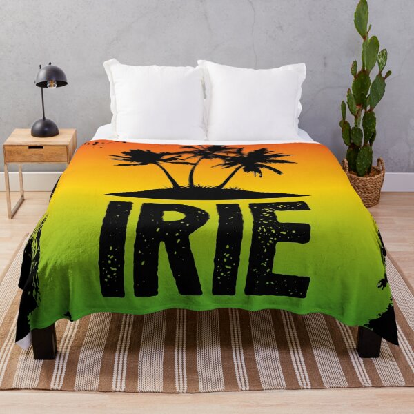 Item preview, IRIE Jamaican Patwah Rasta Friendly Slang Greeting designed and sold by HotHibiscus.