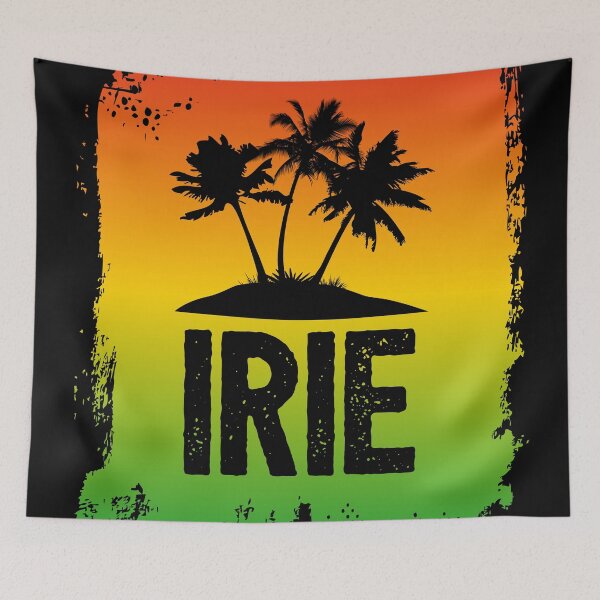 Item preview, IRIE Jamaican Patwah Rasta Friendly Slang Greeting designed and sold by HotHibiscus.
