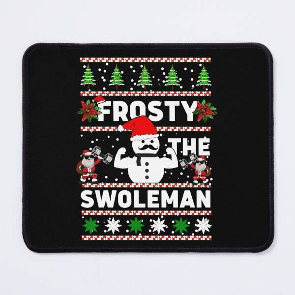 Item preview, Frosty The Swoleman Christmas Gym designed and sold by Gym Beasts ⭐⭐⭐⭐⭐.
