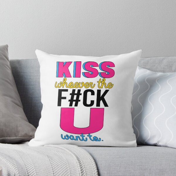 Item preview, Kiss Whoever You Want To (Pansexual Addition) designed and sold by brookerockz.