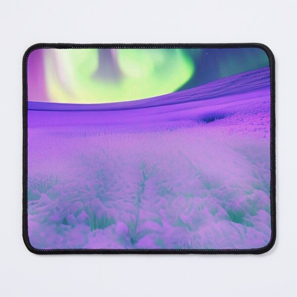 Item preview, Beautiful Aurora Borealis Above Flowers designed and sold by VitalDesigner.