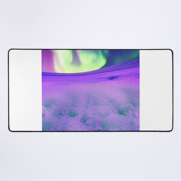 Item preview, Beautiful Aurora Borealis Above Flowers designed and sold by VitalDesigner.