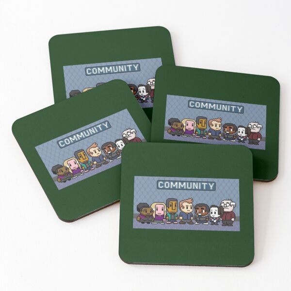 Item preview, Community characters in 8-bit   designed and sold by aureliagise.