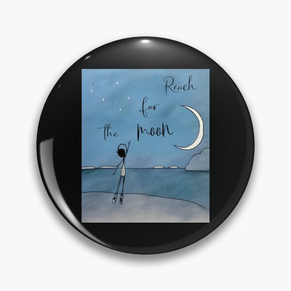 Item preview, Reach for the moon designed and sold by CottagePop.