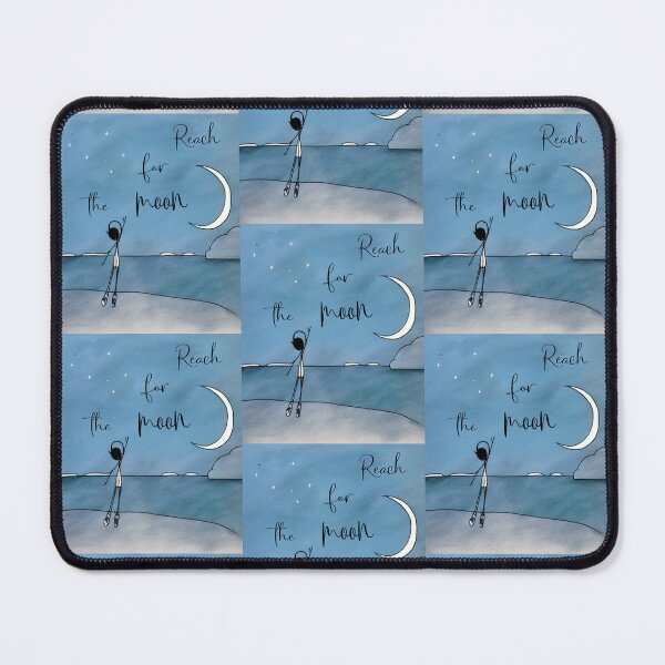 Item preview, Reach for the moon designed and sold by CottagePop.