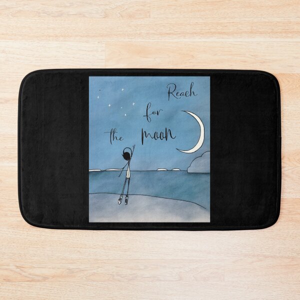 Item preview, Reach for the moon designed and sold by CottagePop.