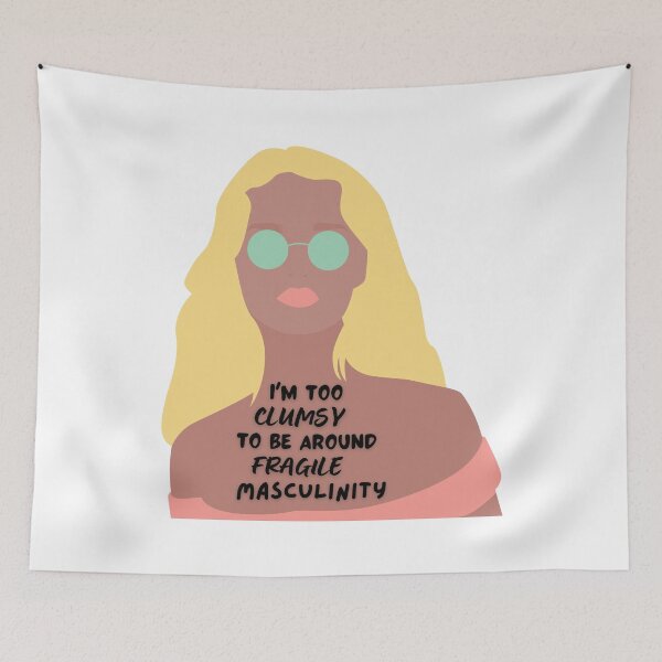 Item preview, i m too clumsy to be around fragile masculinity designed and sold by droolingdreams.