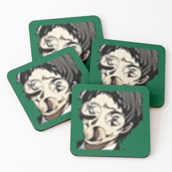 Item preview, THE MOST CURSED ADACHI, DO NOT BUY. HE WILL COME TO YOUR HOUSE AND CALL YOU A LITTLE BITCH.  designed and sold by CustomWoodwo.