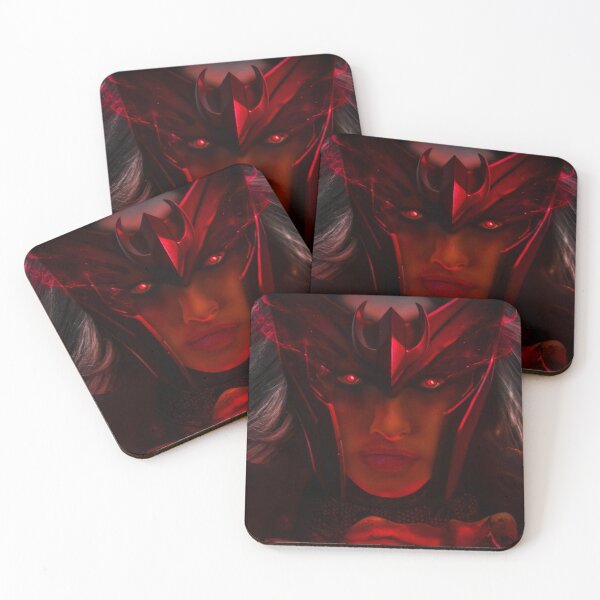 Item preview, Vibrant woman with red glowing eyes  designed and sold by AmezMemes.