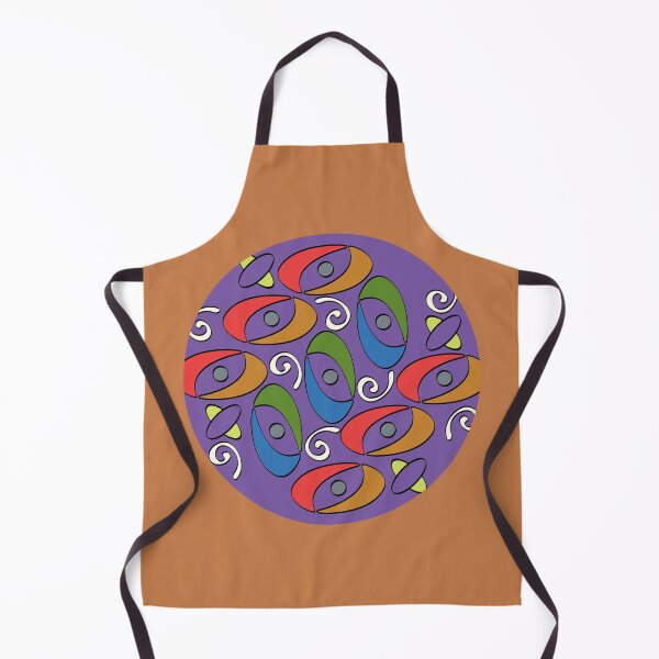 Item preview, Balance Pattern_Round_Purple_Golden designed and sold by Mimi Huang.