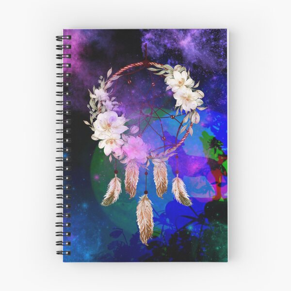 Item preview, Dream Catcher with galaxy and wolf designed and sold by Enchanter18.