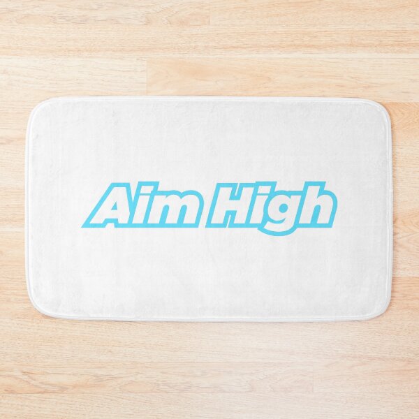Item preview, Aim High Positive Inspirational Words designed and sold by MotivationSpark.