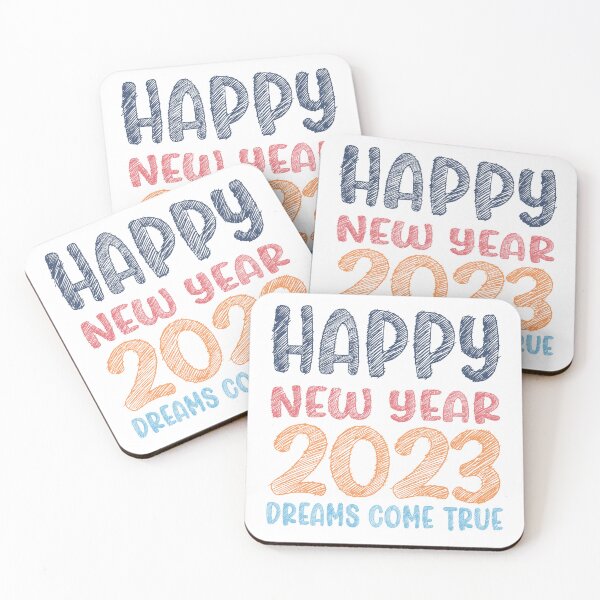 Item preview, Happy new year 2023 dreams come true designed and sold by PRINTPIC.