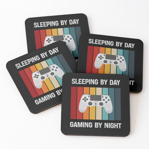 Item preview, SLEEPING BY DAY GAMING BY NIGHT designed and sold by KatisDesign.