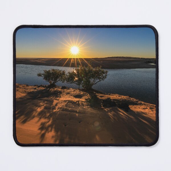 Item preview, Sun setting over ocean inlet designed and sold by Justin Mckinney.