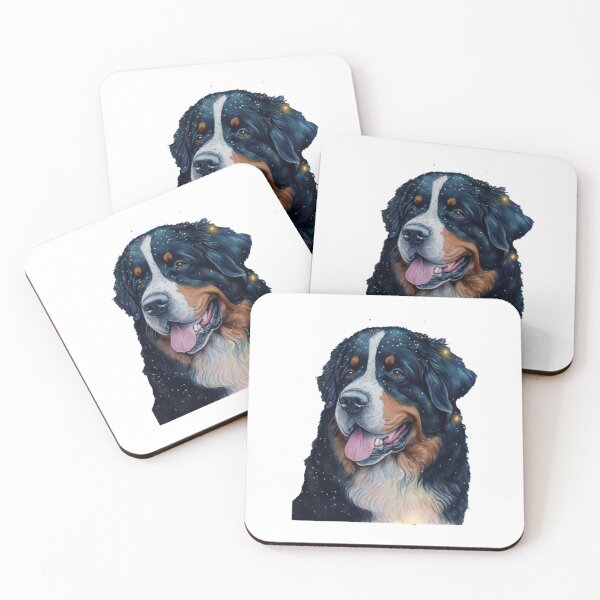 Item preview, cute bernese mountain christmas lights bernese mountain dog lover xmas 06 designed and sold by printiesart.