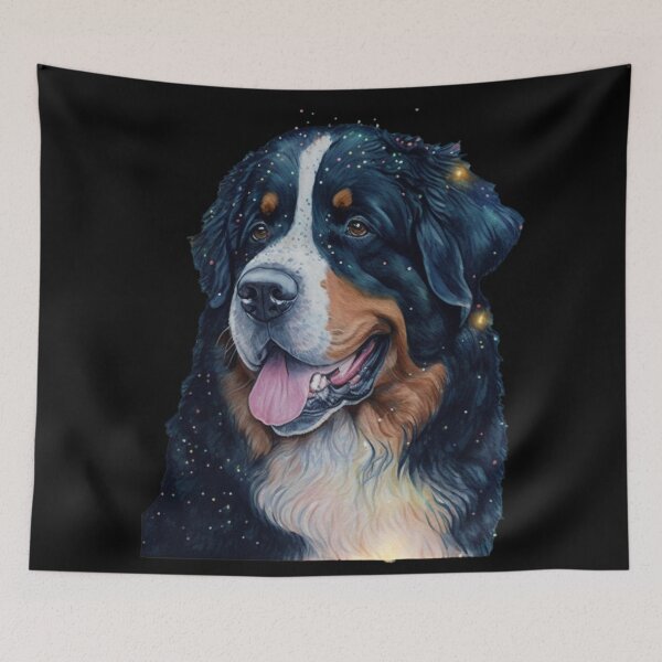 Item preview, cute bernese mountain christmas lights bernese mountain dog lover xmas 06 designed and sold by printiesart.