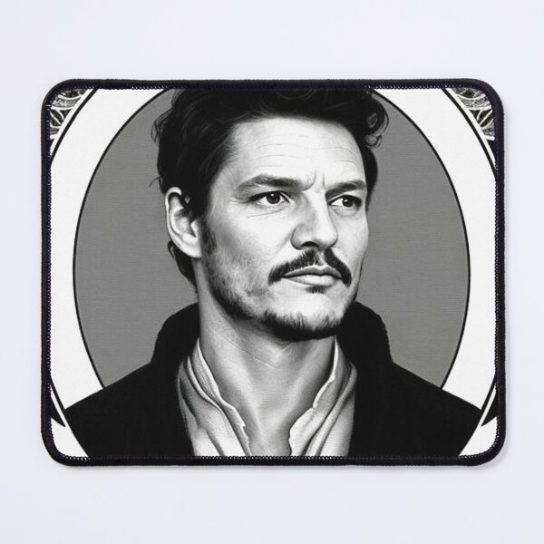 Item preview, Mystical Pedro Pascal in Black and White designed and sold by ecdato.