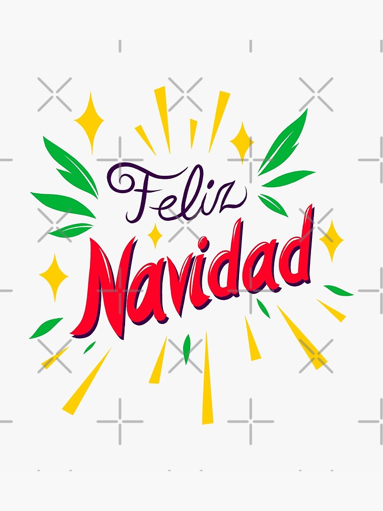 Feliz navidad, mexican christmas Greeting Card for Sale by Heba44