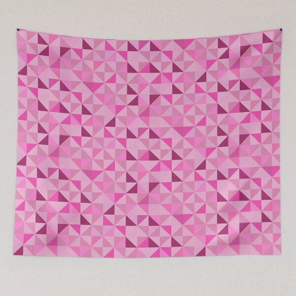 Item preview, Pink Triangle Pattern designed and sold by stylebytara.