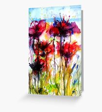Poppy Love Greeting Card