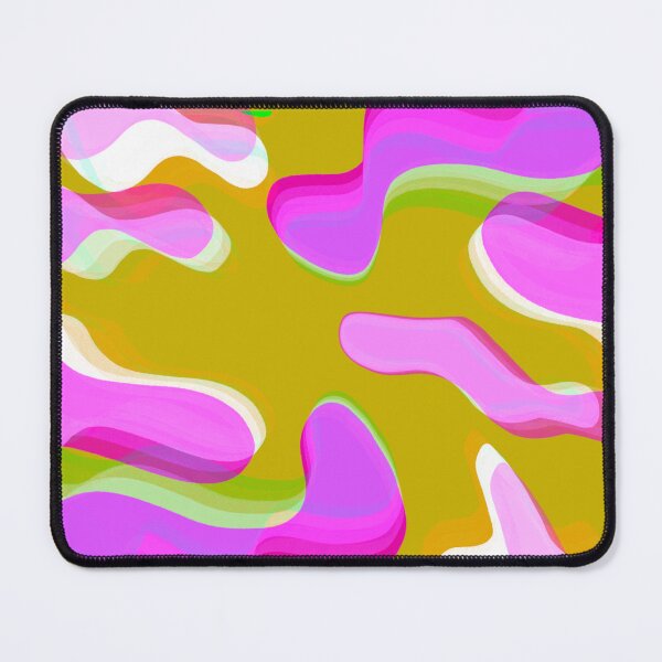 Item preview, Multicolor Neon, Mustard, Pink and Purple Bubbly Pattern Design designed and sold by theprintedclub.