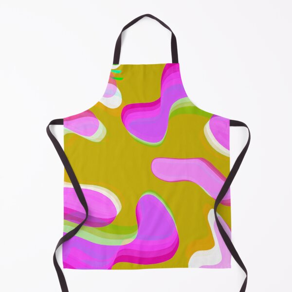 Item preview, Multicolor Neon, Mustard, Pink and Purple Bubbly Pattern Design designed and sold by theprintedclub.