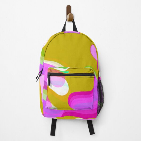 Item preview, Multicolor Neon, Mustard, Pink and Purple Bubbly Pattern Design designed and sold by theprintedclub.