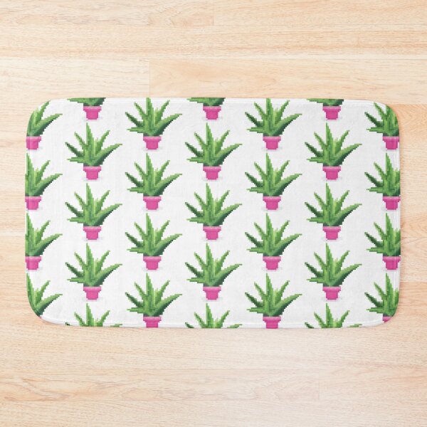 Item preview, Retro Pixel Art Aloe Vera Plant Design designed and sold by 8BitTrip.