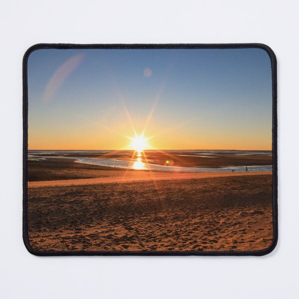 Item preview, Sun setting over beach at low tide designed and sold by Justin Mckinney.