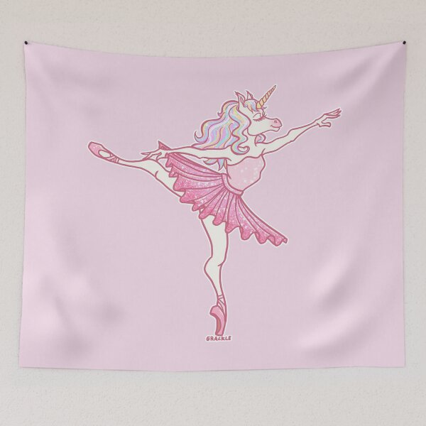 Item preview, Ballerina Unicorn designed and sold by JanGrackle.