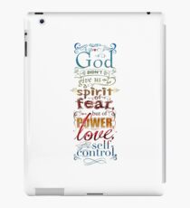God Didn't Giv Us iPad Case/Skin