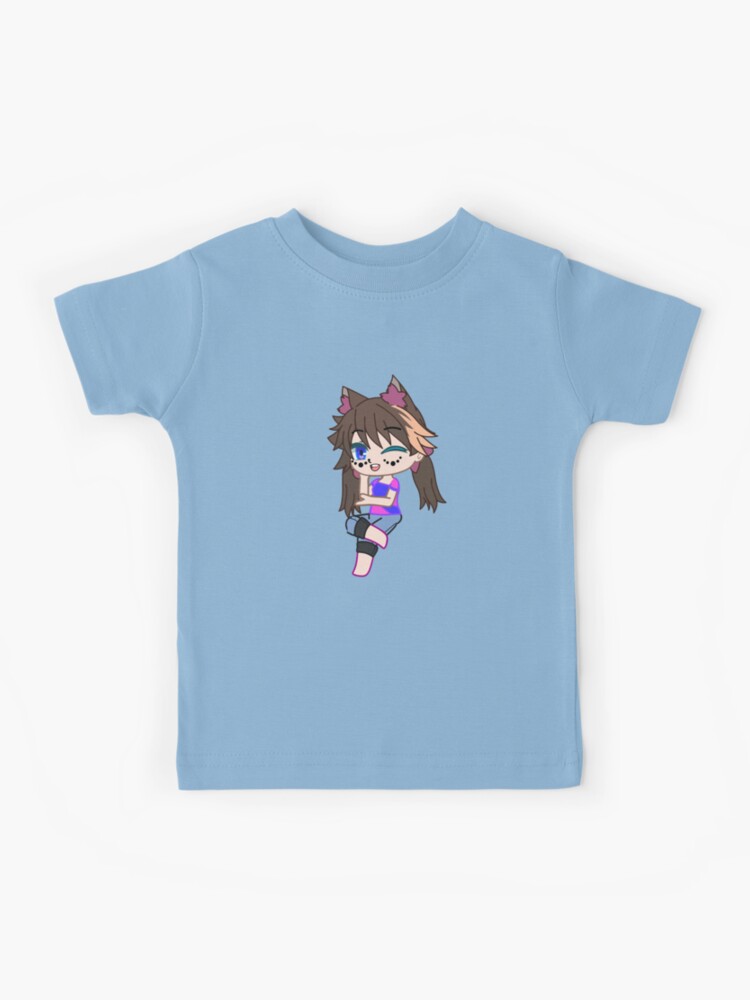 Chibi Girl Gacha Club Cheerful Rabbit - Happy Girl Sweet Star - Chibi Girl  Gacha Life Cheerful Anime - Gacha Club Dolls Baby T-Shirt by gachanime