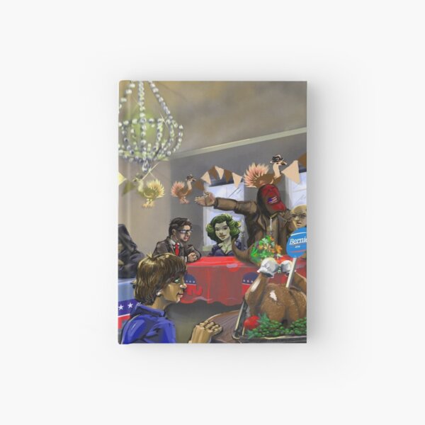 Political Thanksgiving by Wesly Alvarez Hardcover Journal