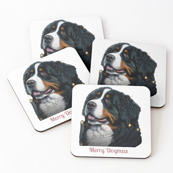Item preview, cute bernese mountain christmas lights bernese mountain dog lover xmas designed and sold by printiesart.