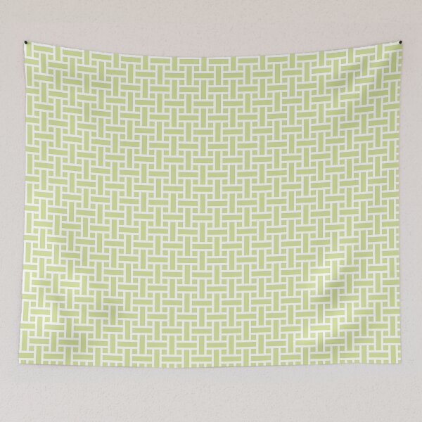 Item preview, Pastel Green Herringbone Pattern ,herringbone brick pattern, designed and sold by Tamas Das.