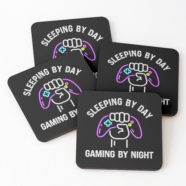 Item preview, SLEEPING BY DAY GAMING BY NIGHT designed and sold by KatisDesign.
